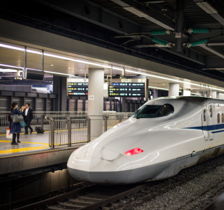 Day trips from Tokyo on a bullet train, Japan