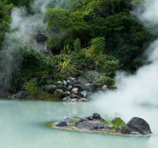 Hot springs in Japan