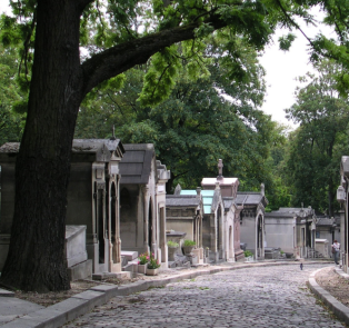 Père Lachaise Cemetery, hidden gems in Paris