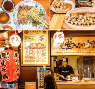 Best food stalls of Osaka