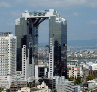 Umeda Sky Building in Osaka, Japan