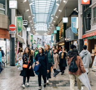 Try shopping in mini-city stores in Tokyo