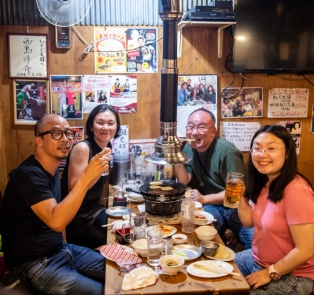 Experience an izakaya (Japanese pub) night out