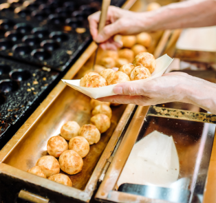 Takoyaki and Okonomiyaki