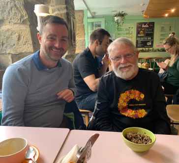 Café Conversations: A Heartfelt Meeting