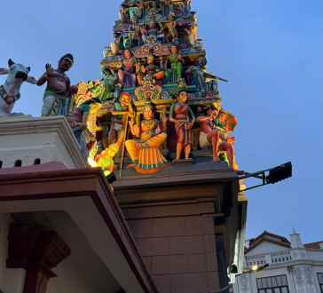 Glimmering Twilight at the Temple