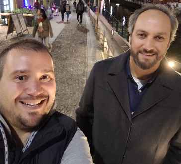 Evening Stroll: Capturing Joy Along the Canal