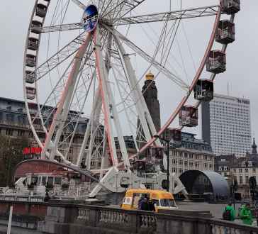 Skyward Dreams: The Ferris Wheel's Embrace