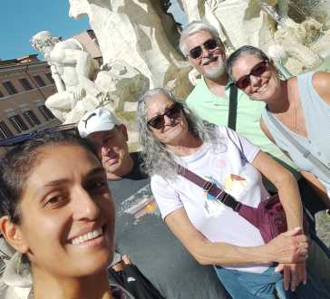 Embracing the Roman Sunshine