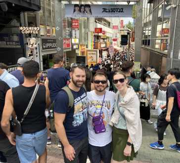 Exploring Tokyo's Vibrant Streets Together