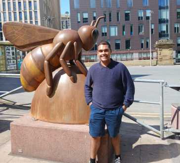 The Art of Happiness: Standing Tall with the Busy Bee