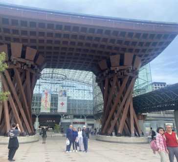 Journey Through the Majestic Wooden Portal