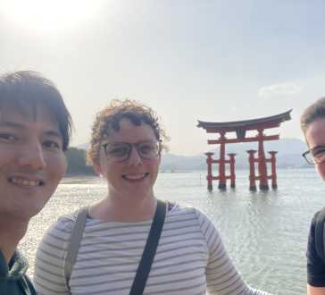 Joyful Reflections at Japan’s Iconic Floating Torii