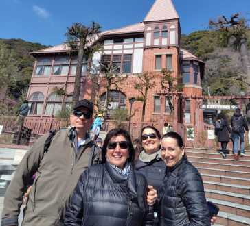 Sunlit Smiles at the Historic Mansion