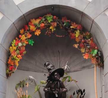 Enchanted Autumn Nook: A Witchy Welcome