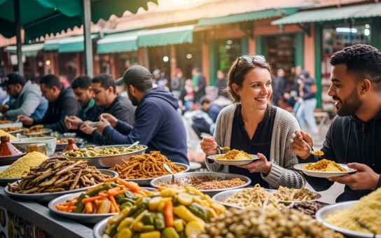 Marrakech Street Eats: Souk Flavors and Spiced Sips