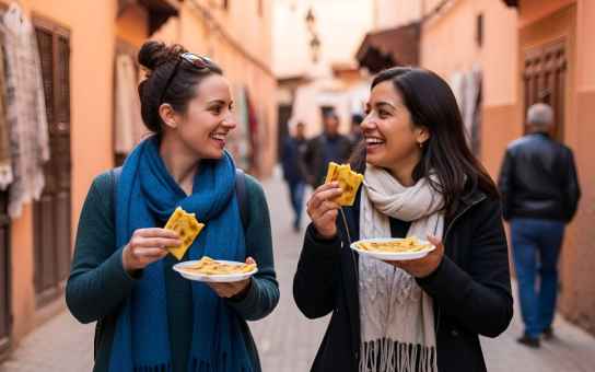 Marrakech Street Eats: Souk Flavors and Spiced Sips