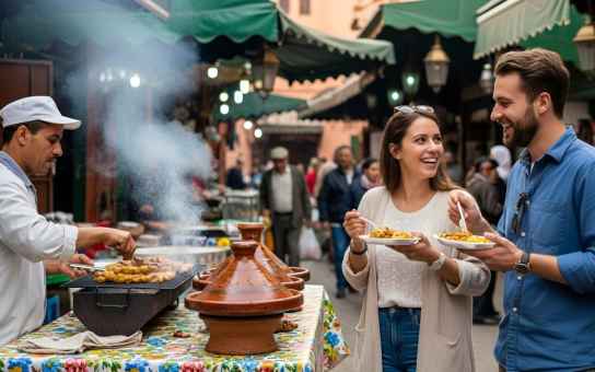 Marrakech Street Eats: Souk Flavors and Spiced Sips