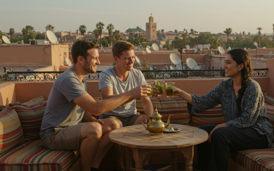 Marrakech Street Eats: Souk Flavors and Spiced Sips