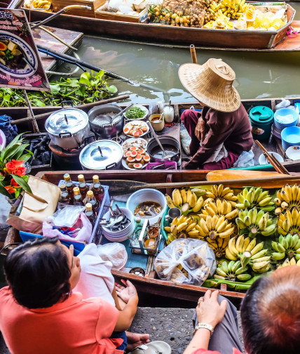 klook bangkok floating market tour