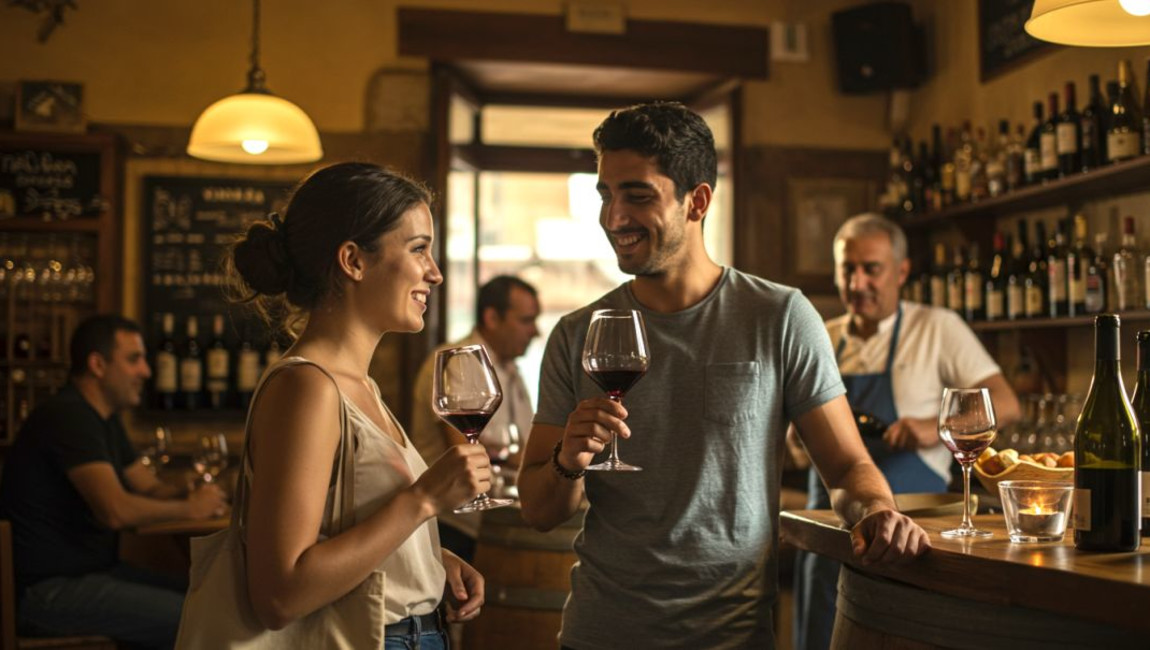 drinkware,alcoholic drink,tableware,barware,alcohol,liquor,stemware,wine,bar,wine glass,restaurant,customer,dessert wine,conversation,drinking,champagne glass,pub,drinking establishment,chair