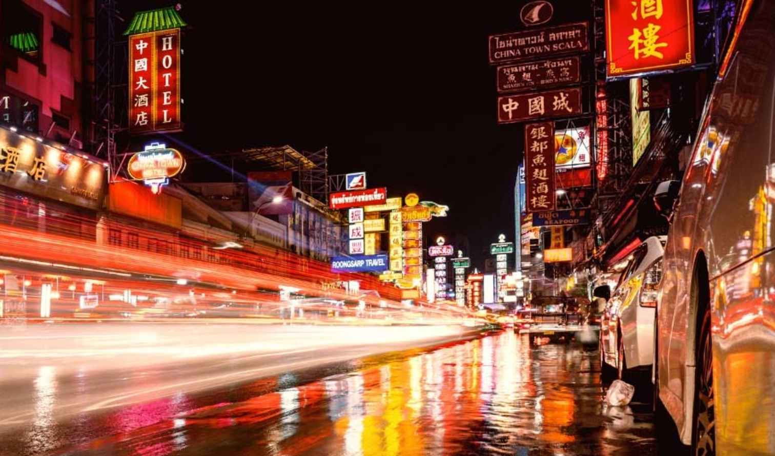 Bangkok's Symphony of Color and Motion