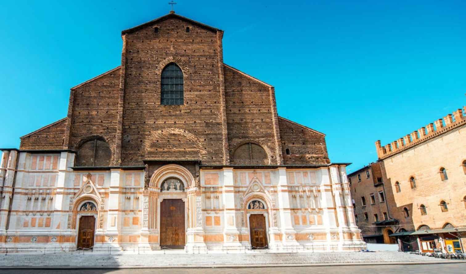 Majestic Facade of Bologna: A Symphony of Stone
