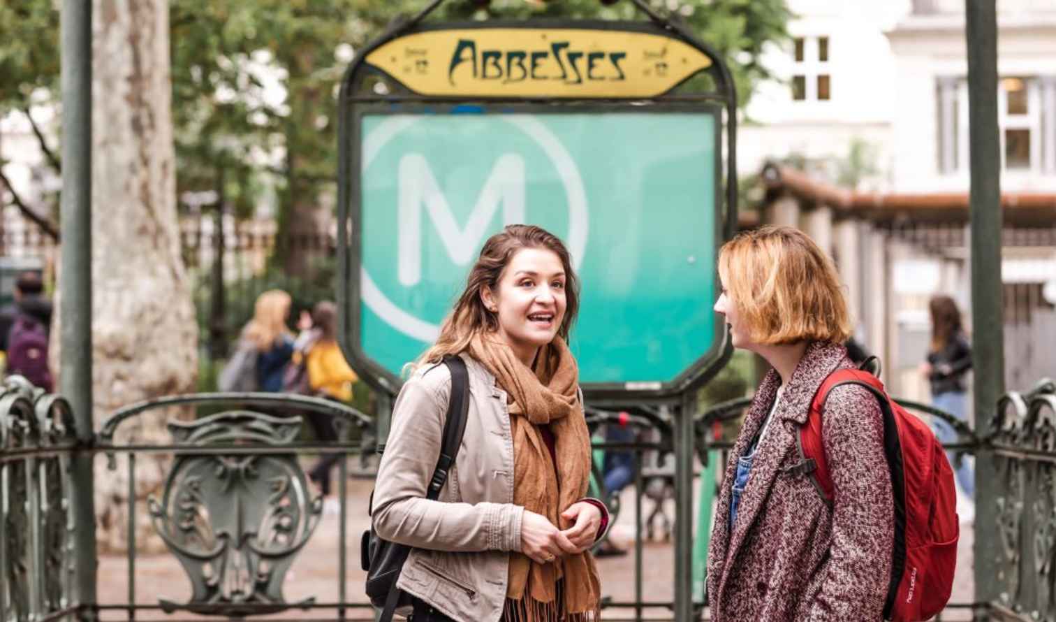 bag,happiness,luggage &amp; bags,jacket,pedestrian,blond,handbag,leisure,travel,backpack,vacation