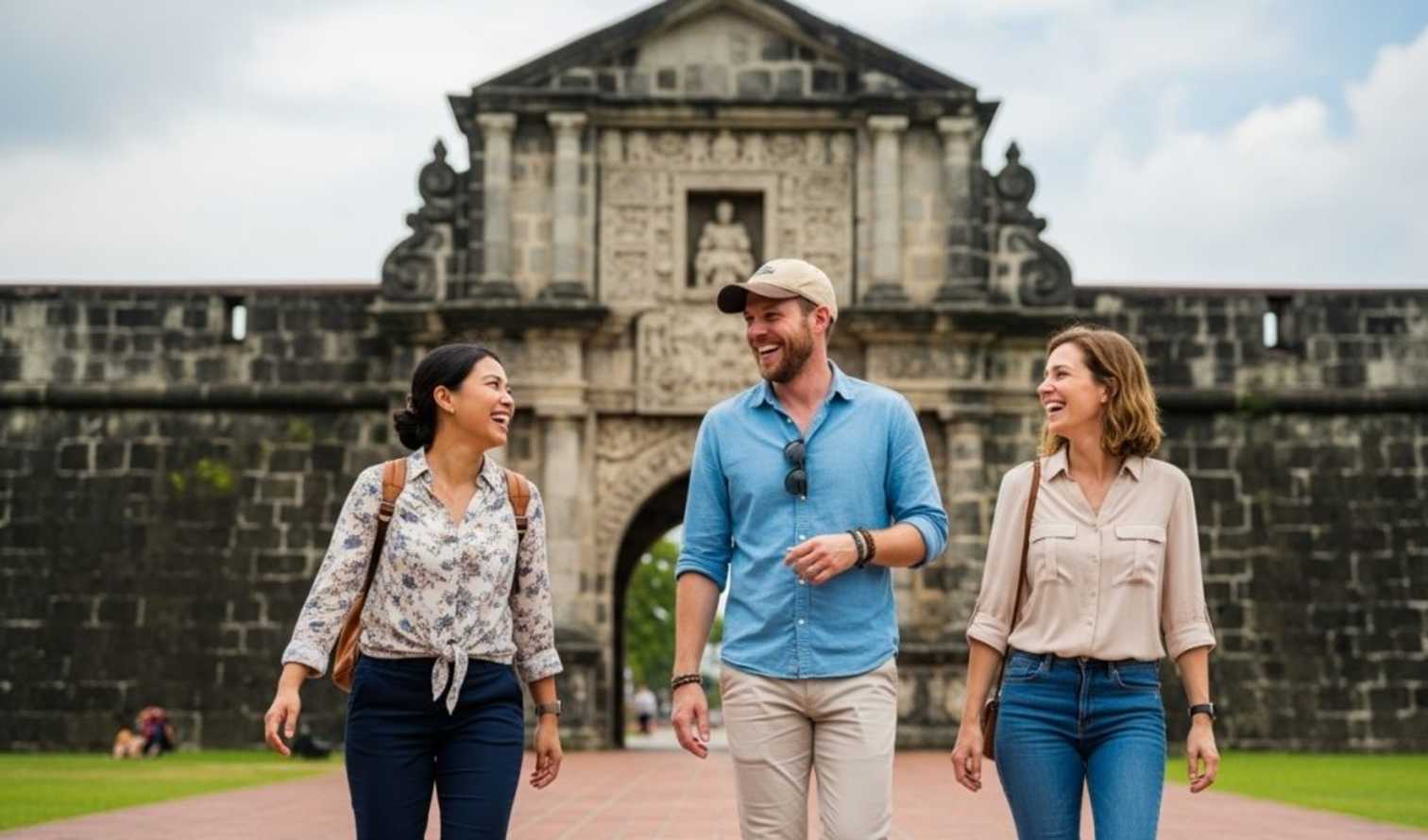 people,happiness,smile,vacation,leisure,travel,holiday,sunglasses