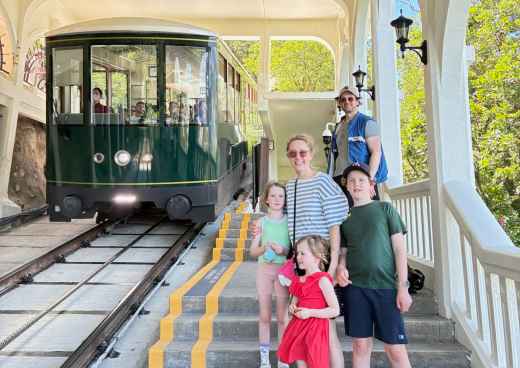 A Family Adventure Awaits: Boarding the Mountain Tram