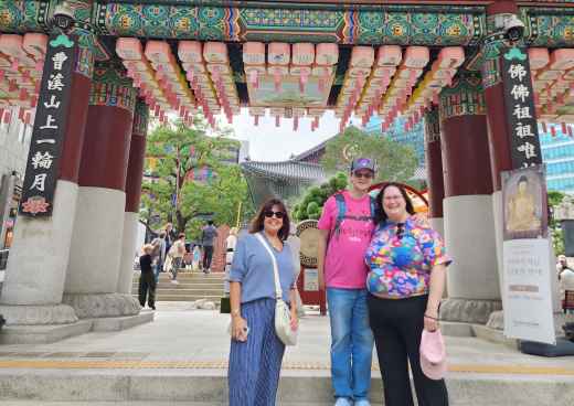 Friendship Blossoms at the Temple Gates