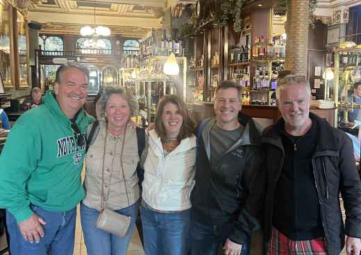 Joyful Gathering in a Timeless Tavern