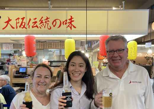 Savoring the Flavors: A Toast in Japan