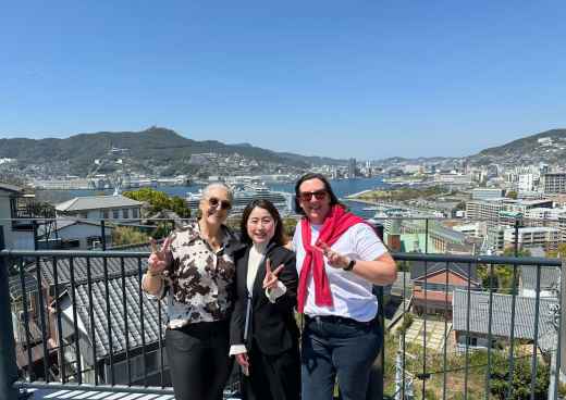 Peaceful Moments Above the City