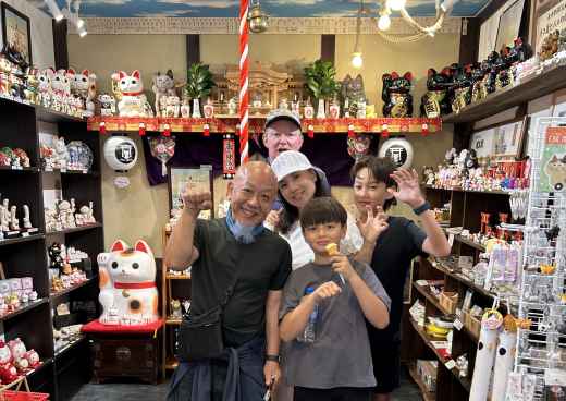 Cherished Moments Among Lucky Cats