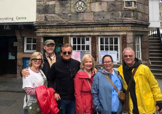 Smiles and Stories at a Timeless Landmark