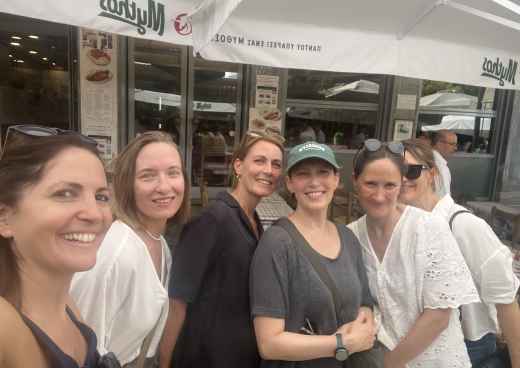 Joyful Moments Under the Myles Umbrella