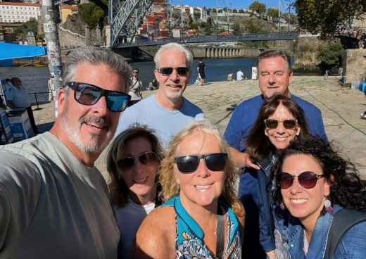 Sunlit Smiles by the Riverside