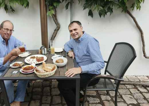 Sharing Stories Over a Meal