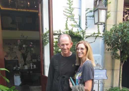 Charming Stroll: Guests Embrace the Heart of the City