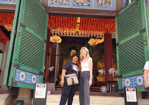 Cultural Harmony at the Temple Gates