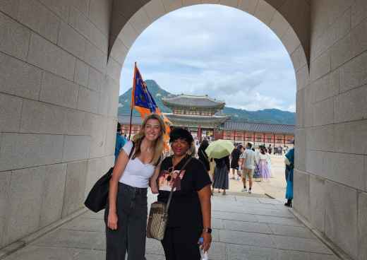 Under the Dragon's Gaze: A Joyful Meet