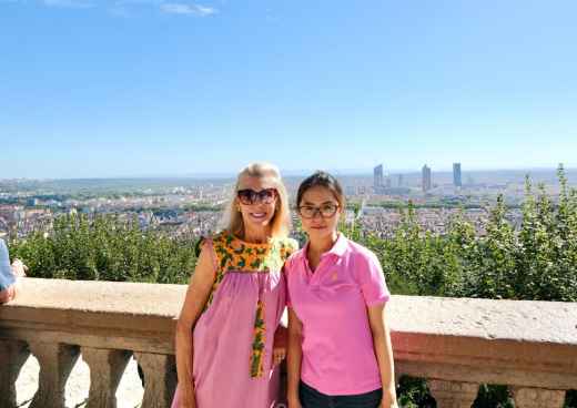 Beneath Blue Skies: Friends in Bloom