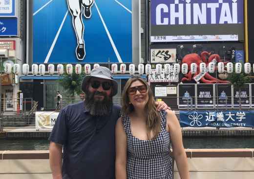 A Moment in Dazzling Dotonbori