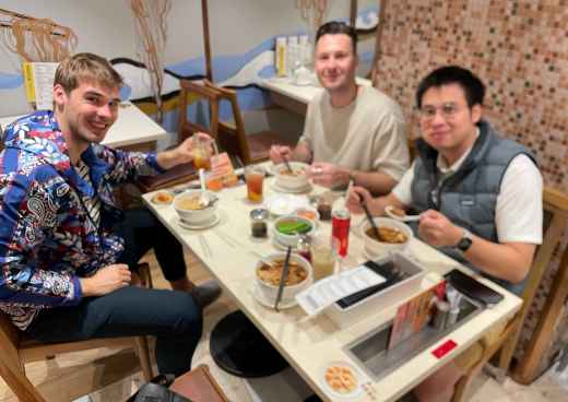 Laughter and Noodles: A Joyful Feast