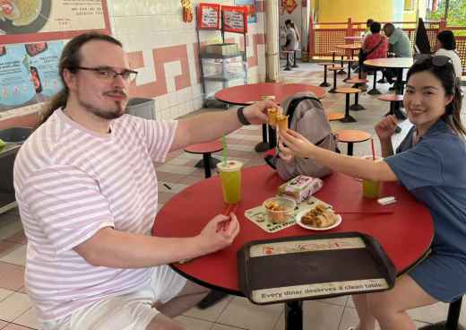 Toasting Tastes: A Moment Shared