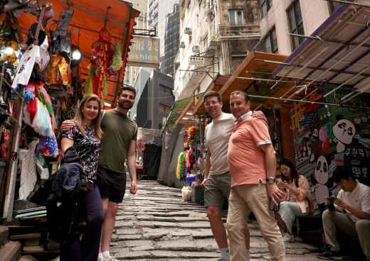 Exploring Hidden Alleyways with Friends