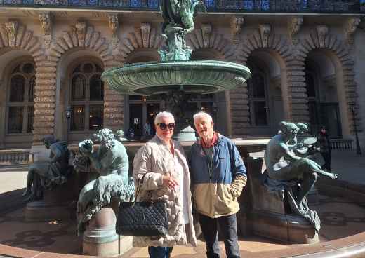 Autumn Stroll at the Grand Fountain