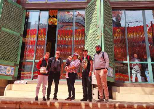 A Colorful Welcome: Exploring Ancient Temples Together