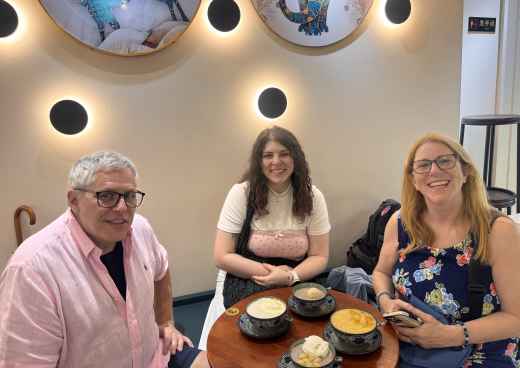 Joyful Moments in a Cozy Café